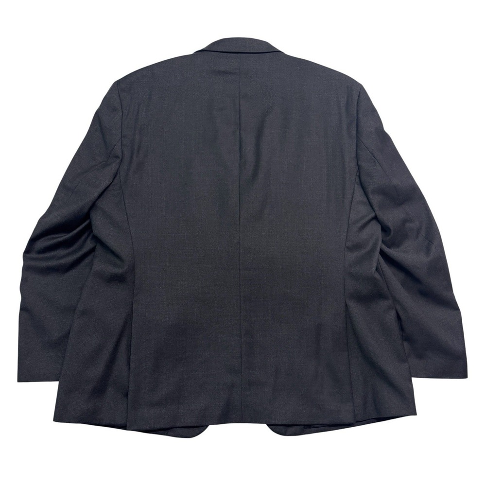 Jos A Bank 52L 46x31 Charcoal 2pc Pant Suit Traveler Tailored Fit Flat Front - Picture 7 of 16